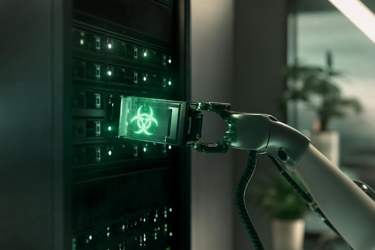 Automated malware eradication